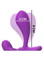 Intense - Shelly Plug Anal Remote Control Purple
