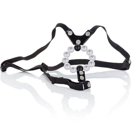 CalExotics Lover's Tong - Perizoma con Perle per la Stimolazione di Coppia