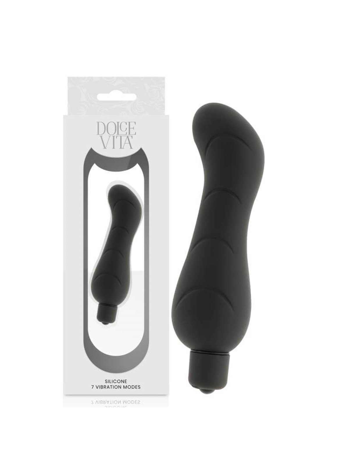 Dolce Vita - G-Spot Black Silicone