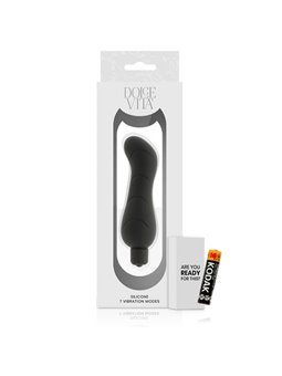 Dolce Vita - G-Spot Black Silicone
