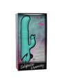 CalExotics Bel Air Bombshell - Vibratore Rabbit con Testa Rotante - Turchese