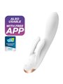 Satisfyer - Double Flex Vibrator App White