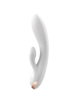Satisfyer - Double Flex Vibrator App White