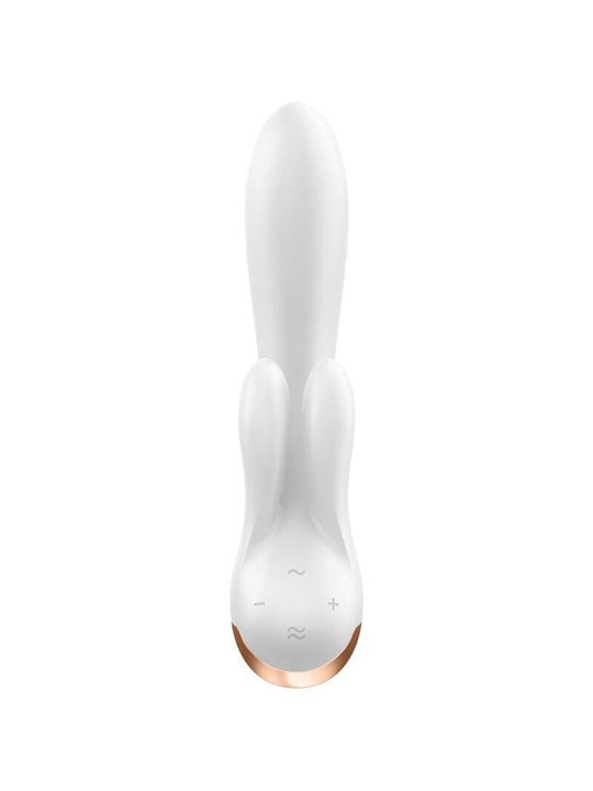 Satisfyer - Double Flex Vibrator App White