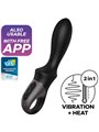 Satisfyer - Heat Climax Anal Vibrator App Black