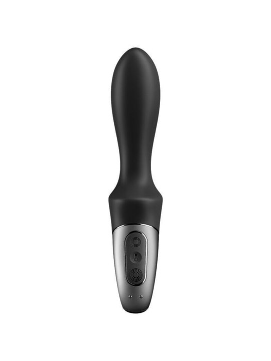 Satisfyer - Heat Climax Anal Vibrator App Black