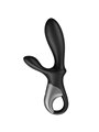 Satisfyer Heat Climax Vibratore Anale Rabbit con App Nero