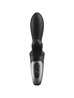 Satisfyer Heat Climax Vibratore Anale Rabbit con App Nero