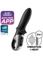 Satisfyer - Hot Passion Anal Vibrator App Black