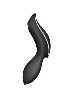 Satisfyer Curvy Trinity 2 Air Pulse Vibrator - Black