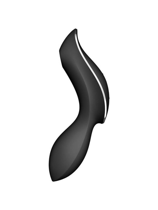 Satisfyer Curvy Trinity 2 Air Pulse Vibrator - Black