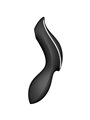 Satisfyer Curvy Trinity 2 Air Pulse Vibrator - Black
