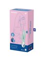 Satisfyer - Air Pump Bunny 5+ Inflatable Rabbit Vibrator App GReen