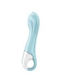 Satisfyer Air Pump Vibrator 5+ Inflatable G-Spot Vibrator App - Blue