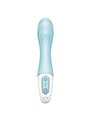 Satisfyer Air Pump Vibrator 5+ Inflatable G-Spot Vibrator App - Blue