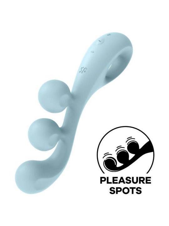 Satisfyer Tri Ball 2 Multi Vibrator - Blue