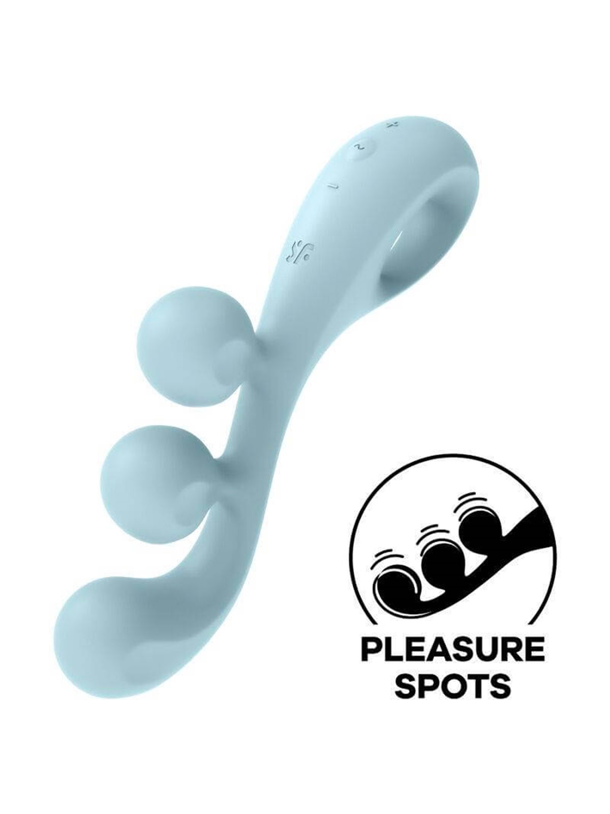 Satisfyer Tri Ball 2 Multi Vibrator - Blue