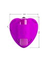 Pretty Love - Heartbeat Clitoris Massager 10 Vibration Modes Purple