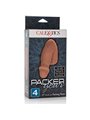 CalExotics Packer Gear 4 - Dildo Realistico Strap-On 10,25 CM - Marrone