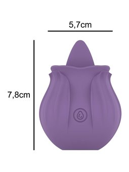 Intense - Violet Cl Toris Stimulator 10 Vibrations Lilac