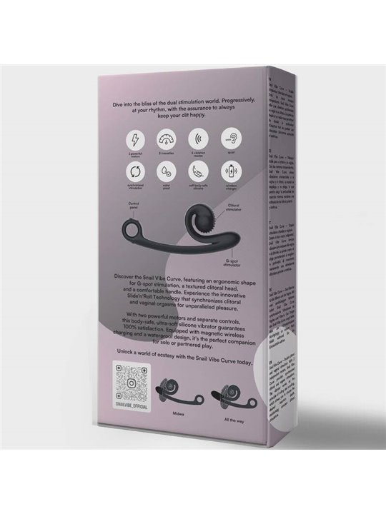 Snail Vibe - Curve Vibrator Black