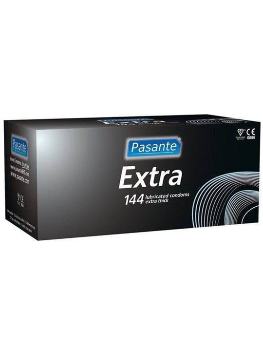 Pasante - Extra Condom Extra Thick 144 Units