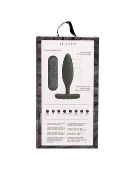 Je Joue - Vesta Anal Plug Vibrator Black