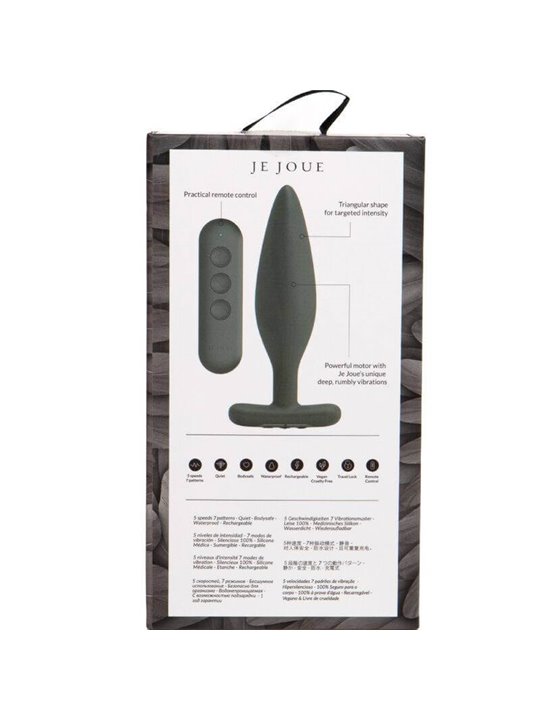 Je Joue - Egon Plug Anal Vibrator Black