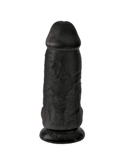 King Cock - Chubby Realistic Penis 23 CM Black