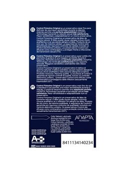 Control Preservativi Adapta Finissimo Original - 6 Pz