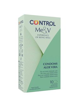 Control Preservativi Adapta Lubrificati con Aloe Vera - 10 Unità
