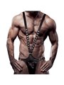 Fetish Submissive Attitude - Men'S V-Shaped Eco-Leather Harness