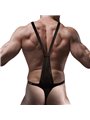 Fetish Submissive Attitude - Men'S V-Shaped Eco-Leather Harness