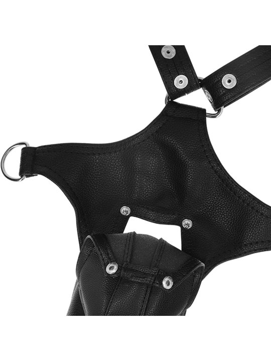 Fetish Submissive Attitude - Men'S V-Shaped Eco-Leather Harness