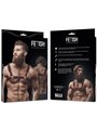 Fetish Submissive Attitude - Men'S Eco-Leather Chest Harness Black/Red