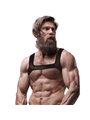 Fetish Submissive Attitude - Neoprene Chest Harness for Men Size L