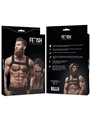 Fetish Submissive Attitude - Neoprene Chest Harness for Men Size L