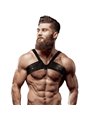 Fetish Submissive Attitude - Men'S Brigade Eco-Leather Chest Harness
