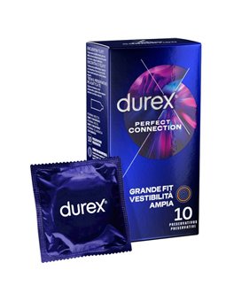 Durex - Perfect Connection Silicone Extra Lubrification 10 Units