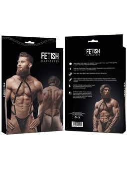 Fetish Submissive Attitude - Men'S Eco-Leather Jock Strap Harness