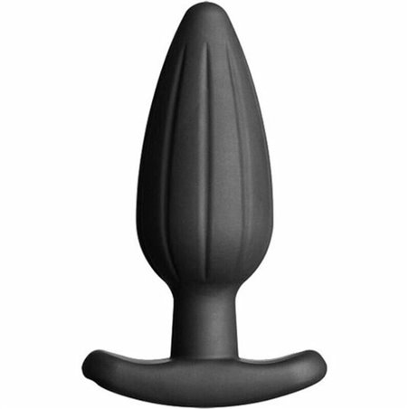 Electrastim  Silicone Noir Rocker Butt Plug Large