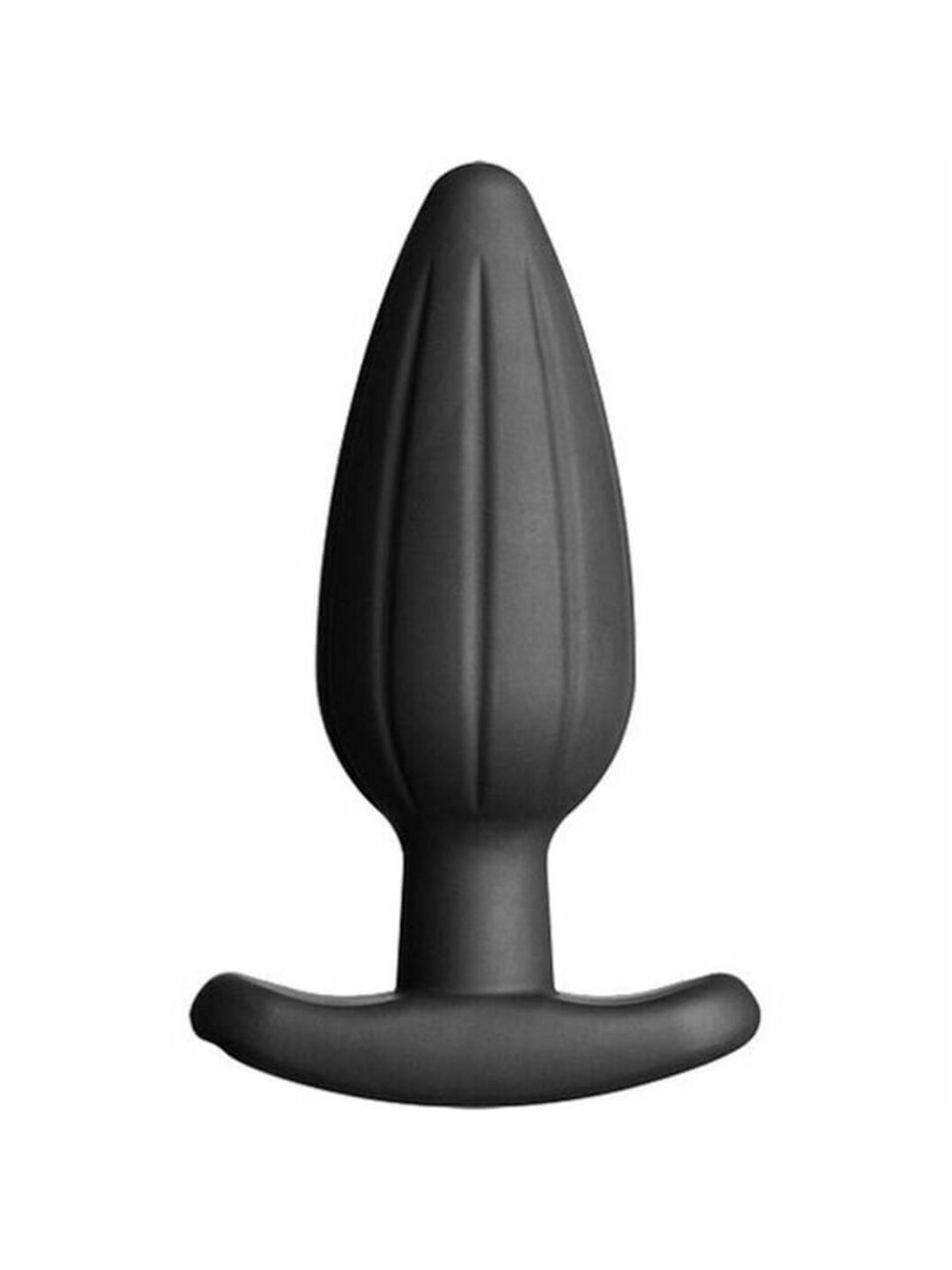 Electrastim  Silicone Noir Rocker Butt Plug Large