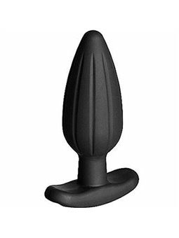 Electrastim  Silicone Noir Rocker Butt Plug Large