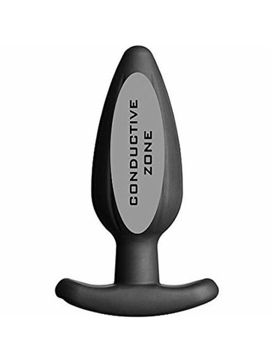 Electrastim  Silicone Noir Rocker Butt Plug Large