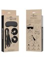 Intense Fetish  - Erotic Playset 1 With Handcuffs, Blind Mask And Flogger