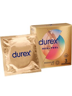 Durex - Real Feel Condoms 3 Units