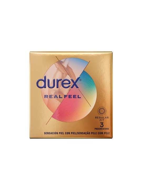 Durex - Real Feel Condoms 3 Units