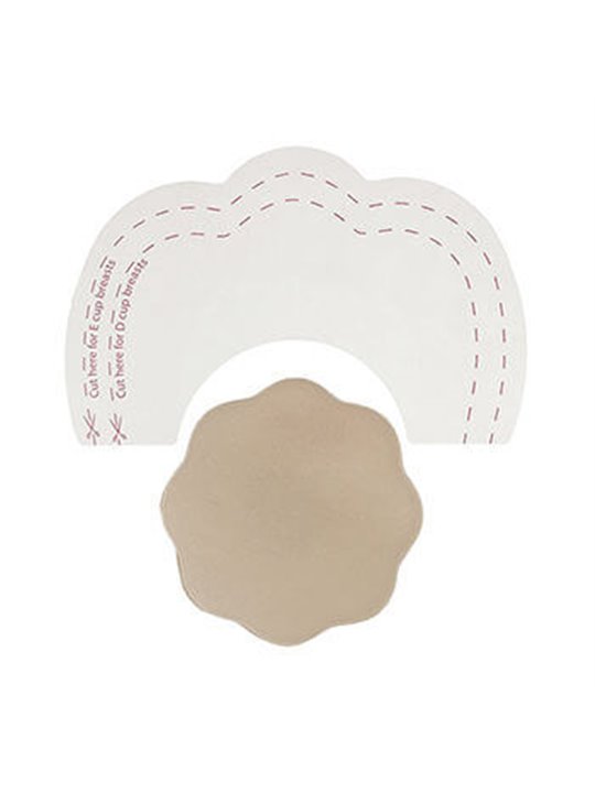 Bye-Bra - Copricapezzoli Volumizzanti in Seta - Coppa A/C Beige