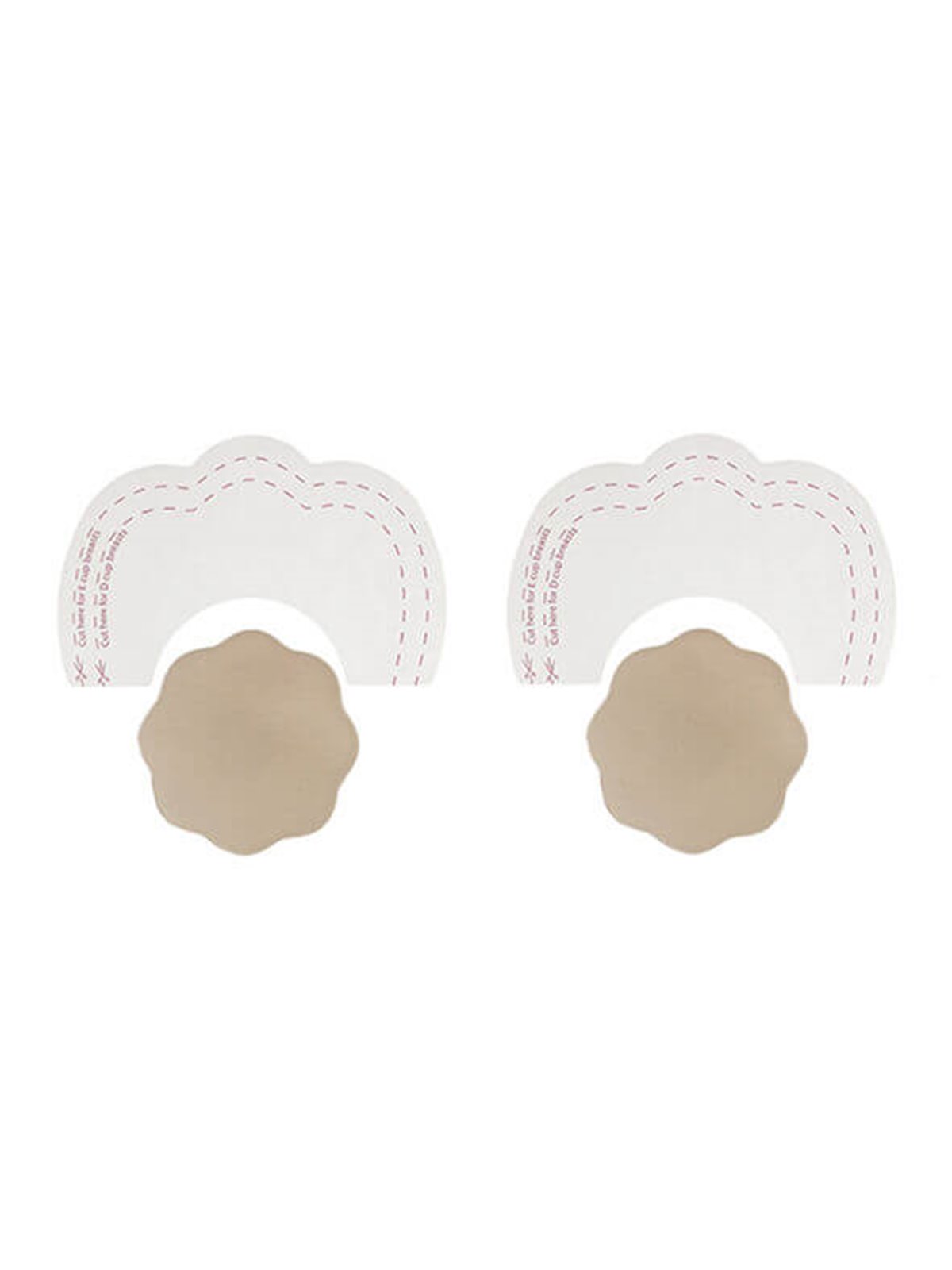 Bye-Bra - Breasts Enhancer + Nipple Covers Silk Cup D/F