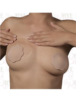 Bye-Bra - Copricapezzoli Volumizzanti in Silicone - Coppa A/C Beige